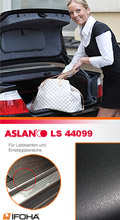 Ladekantenschutzfolie schwarz-matt ASLAN LS44099, STANDARD 