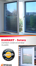 Sonnenschutz Folie abnehmbar DIAMANT Solara, PREMIUM 