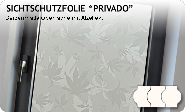 Sichtschutz Folie matt PRIVADO, PREMIUM