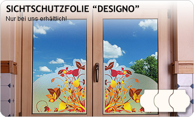 Fenster Folie mit Motiv DESIGNO, PREMIUM